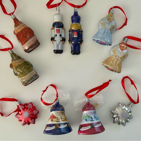 Vintage Thomas Pacconi Classic Christmas Ornaments Set of 10 New Original Box - Picture 11 of 11